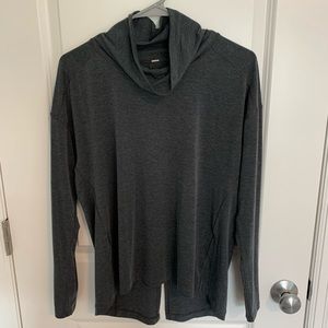 Lululemon Grey Turtleneck Lightweight Long Sleeve